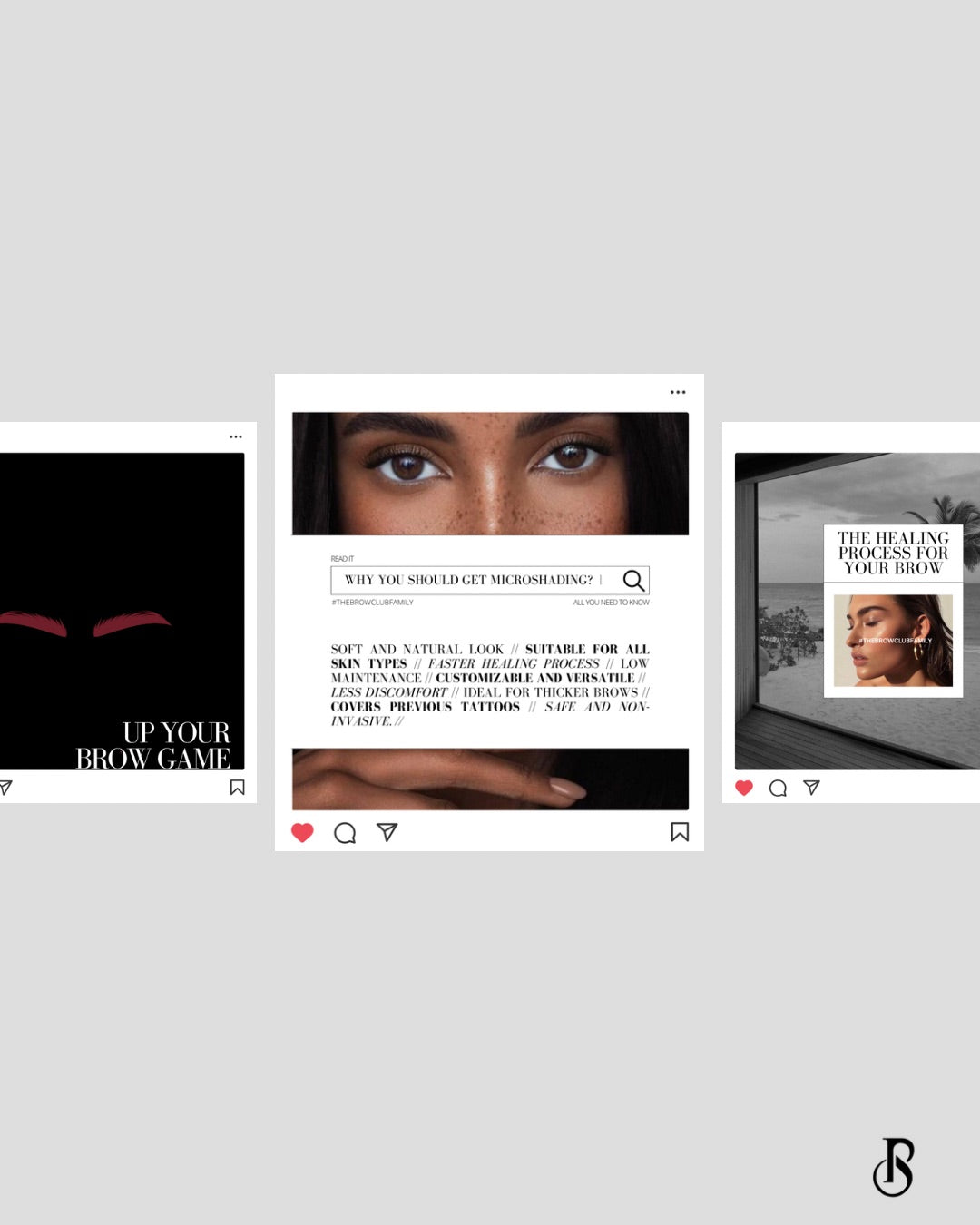 Brow Tech – The Brand Edit | Brow Business Canva Templates