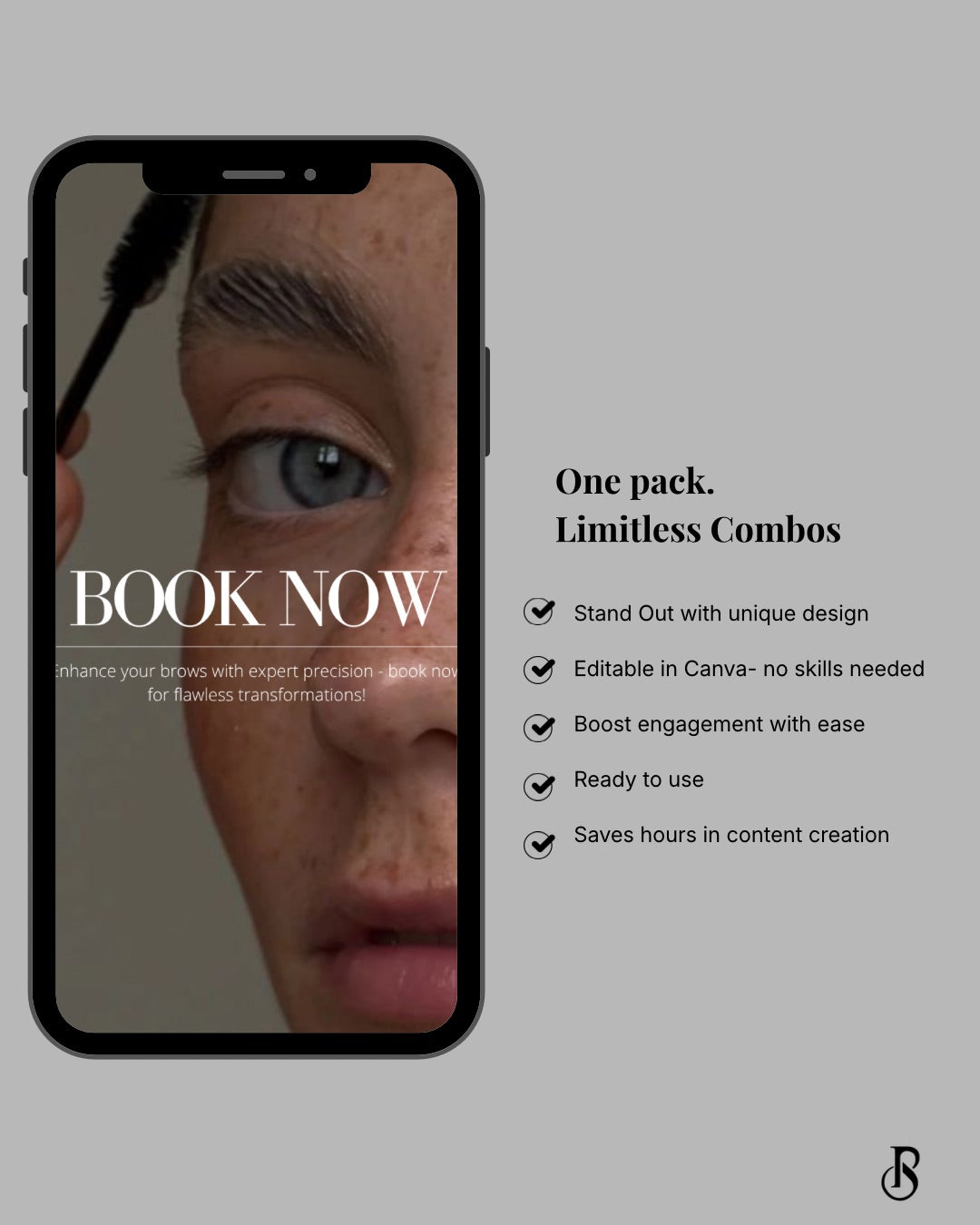 Brow Tech – The Brand Edit | Brow Business Canva Templates