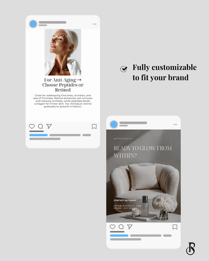 Skincare Edit – Social Media Templates for Beauty Brands