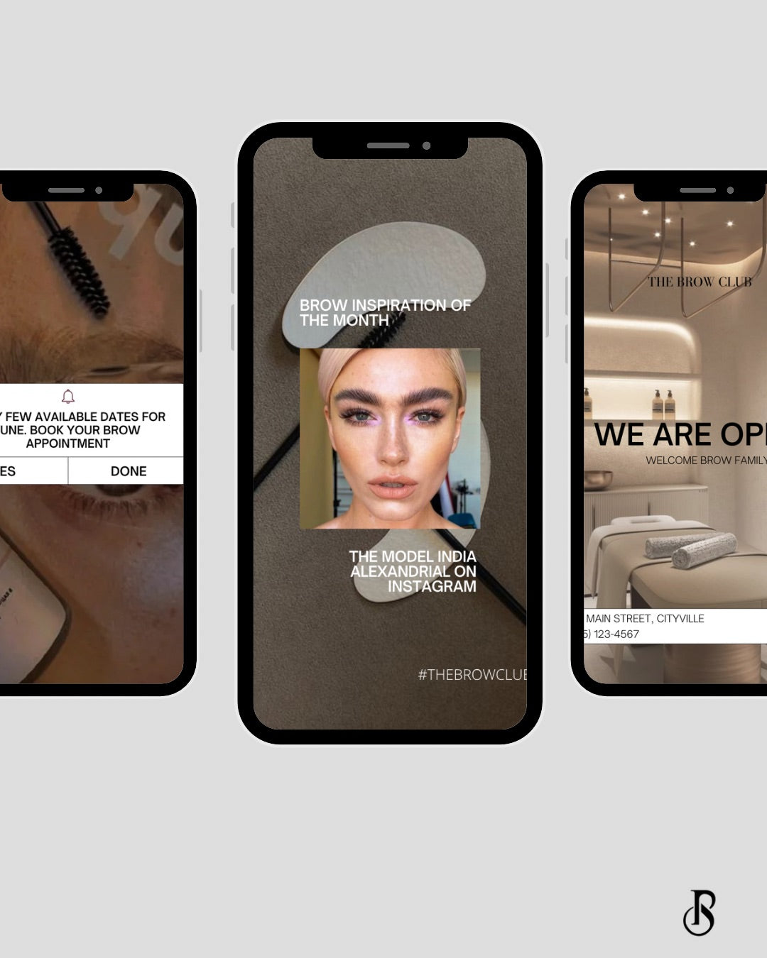 Brow Tech – The Brand Edit | Brow Business Canva Templates
