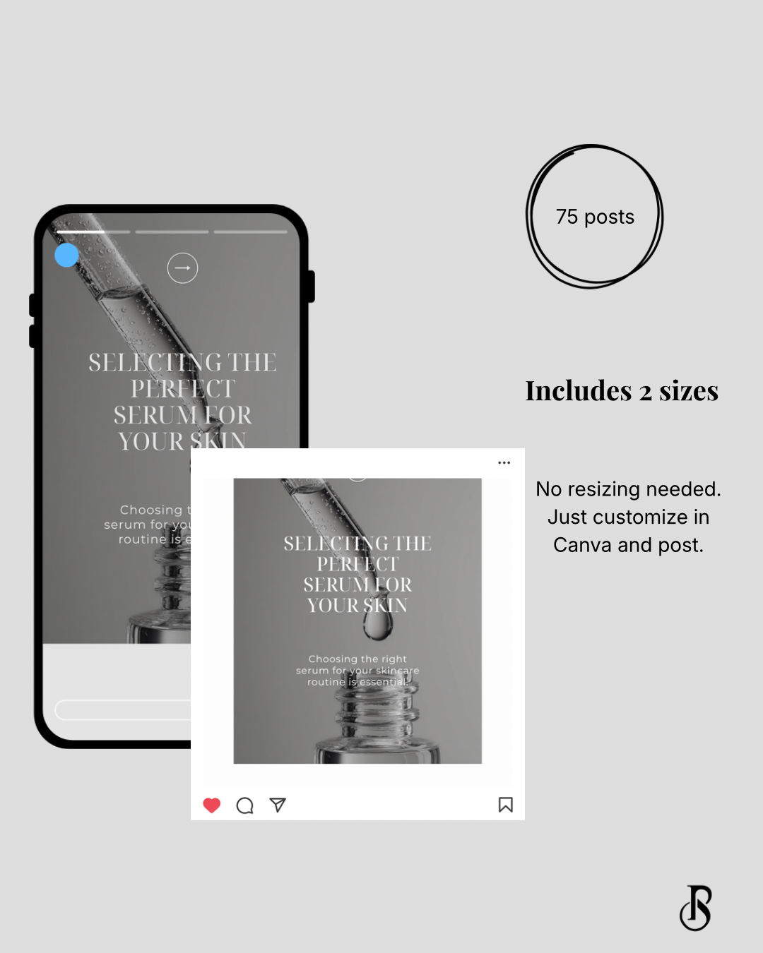 Skincare Edit – Social Media Templates for Beauty Brands