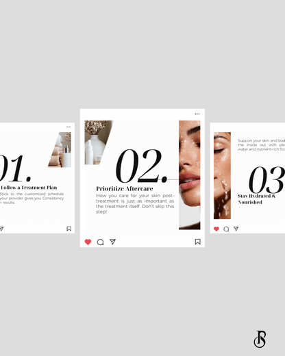 Skincare Edit – Social Media Templates for Beauty Brands