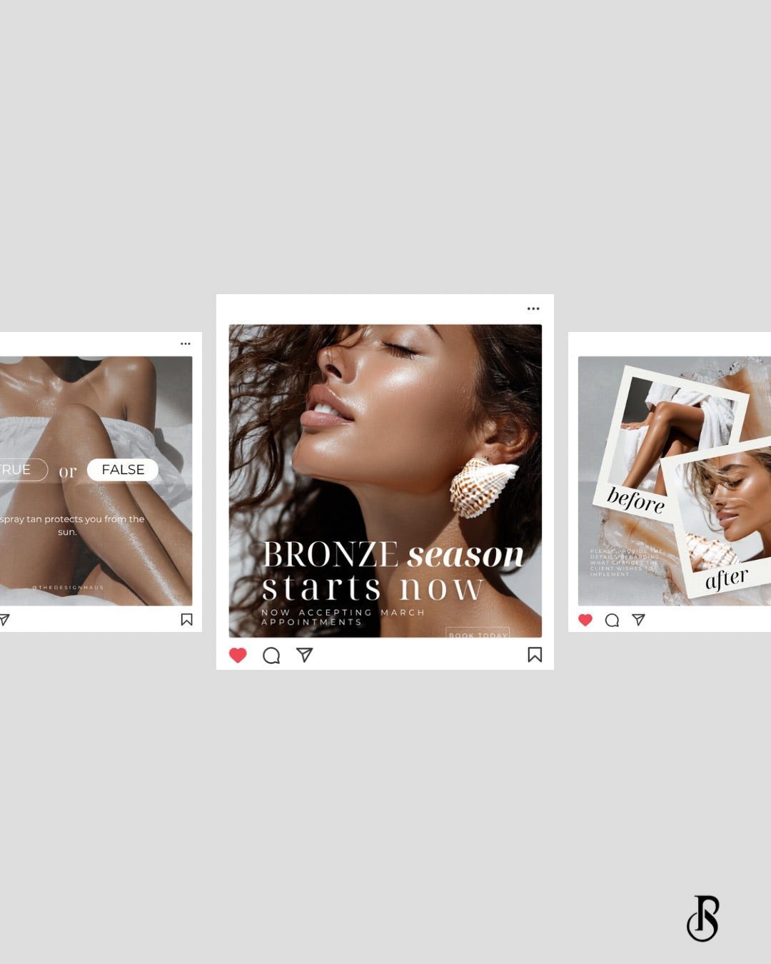 Spray Tan Brand Edit – Branding Templates for Tanning Businesses