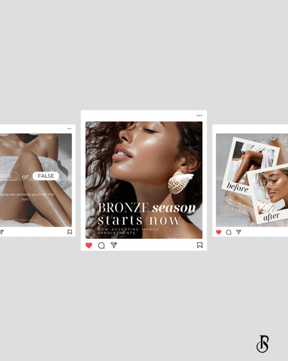 Spray Tan Brand Edit – Branding Templates for Tanning Businesses