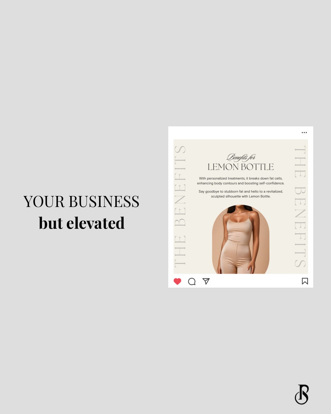 Lemon Bottle Post Pack – Aesthetic & Beauty Social Media Templates